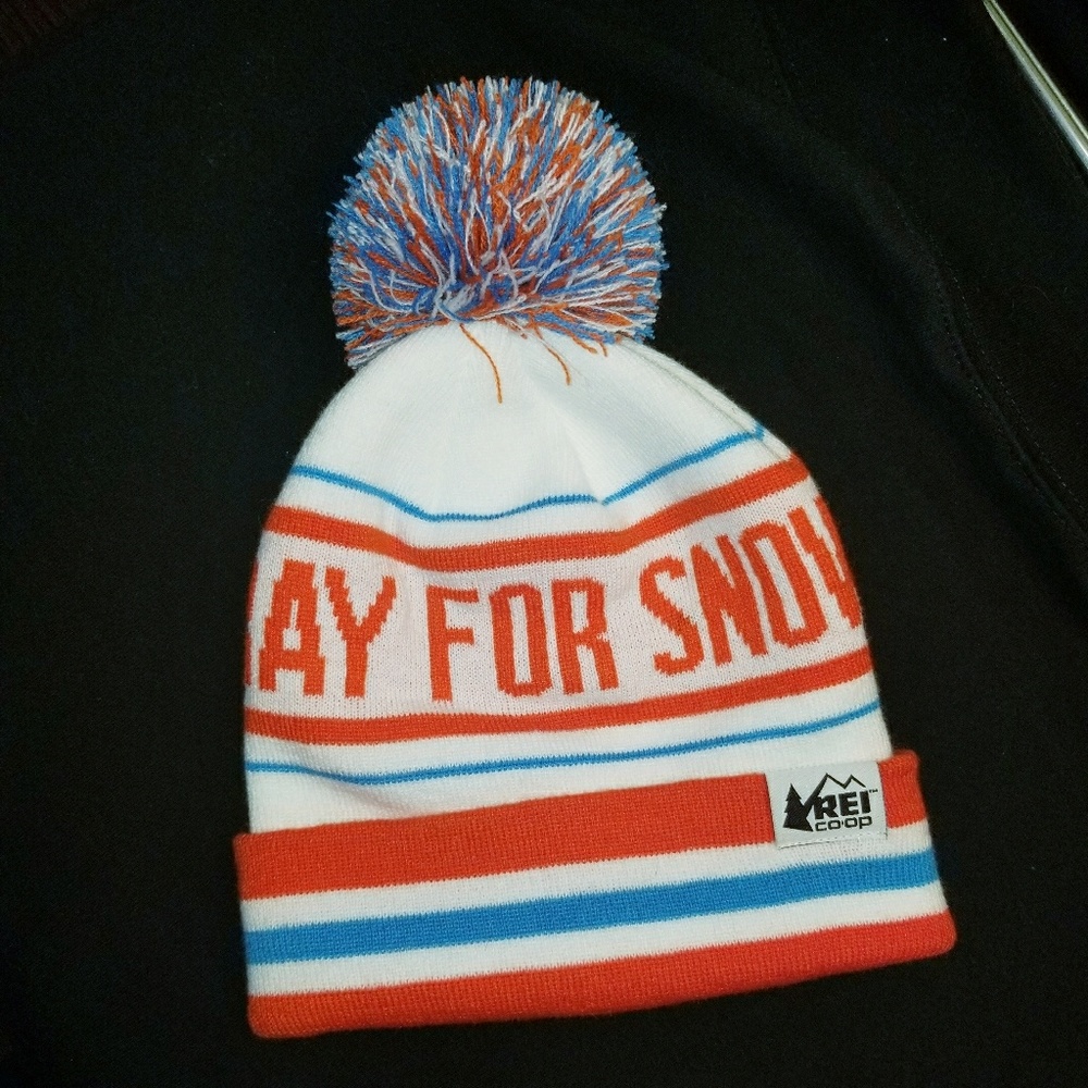 REI  Pray For Snow Beanie